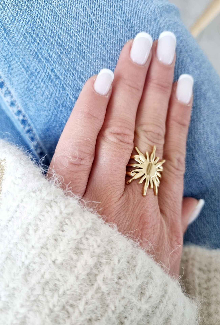 Bague SUNNY doré