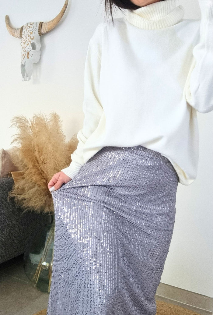 Jupe à sequins CLOCLO