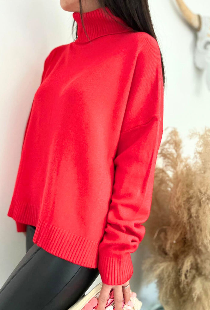 Pull INGRID Rouge