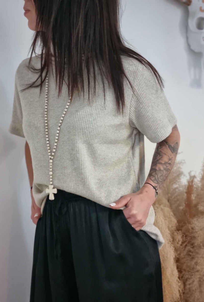 Pull KARINE beige