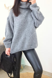 Pull AMANDINE gris
