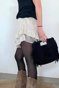 Jupe short sequins MARIA 