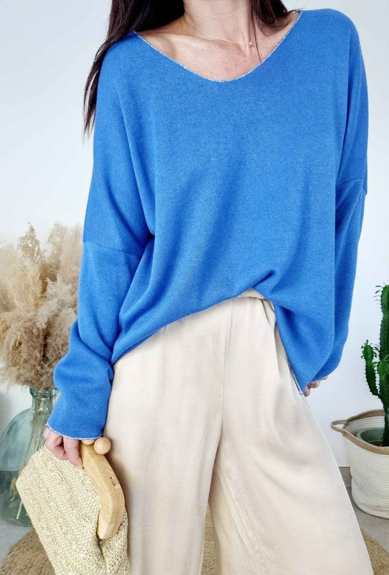 Pull MIGUEL bleu