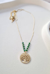 Collier LYDI Vert