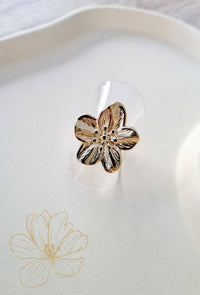 Bague Flower doré