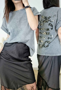 Tee shirt ROCK leopard 