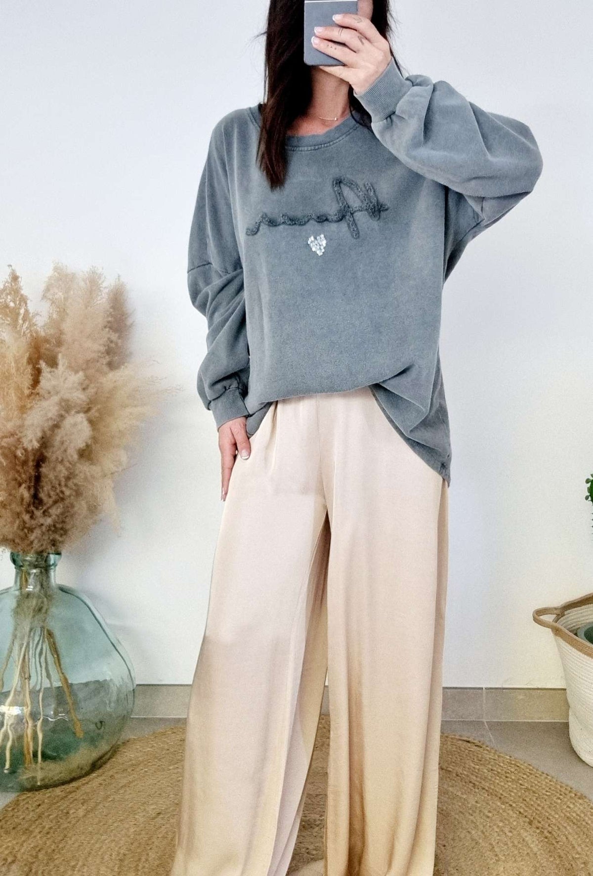 Pull Amore kaki