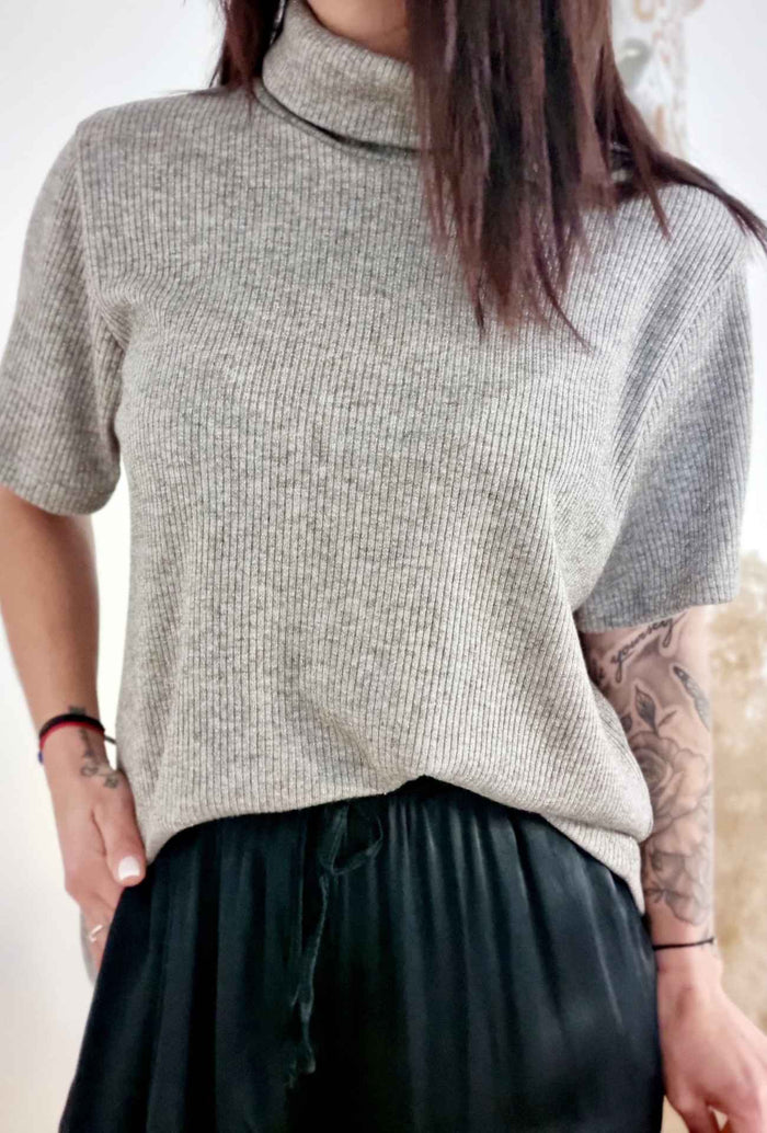 Pull KARINE taupe