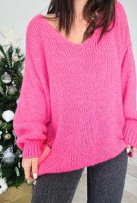 Pull CHARLINE Rose Fushia