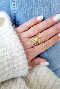Bague SUNNY doré