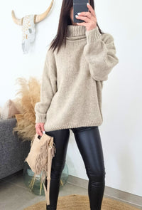 Pull AMANDINE beige