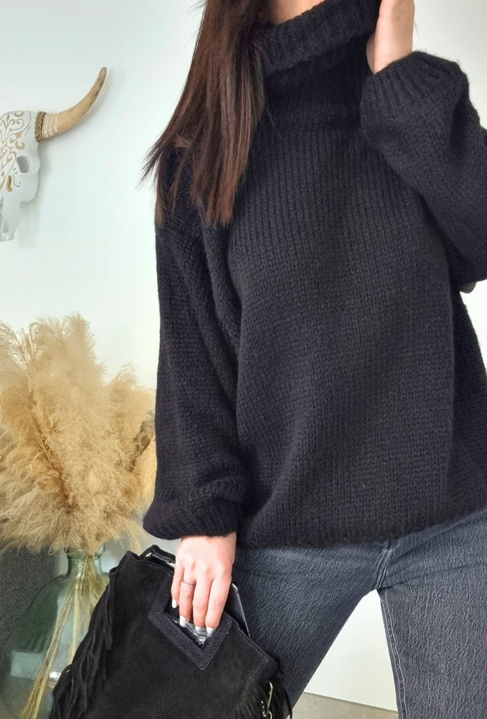 Pull AMANDINE noir