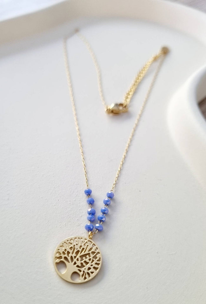 Collier LYDI Bleu