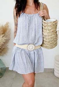 Robe courte rayures Mila