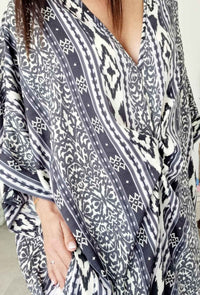 Robe Caftan - GIGI - Noir