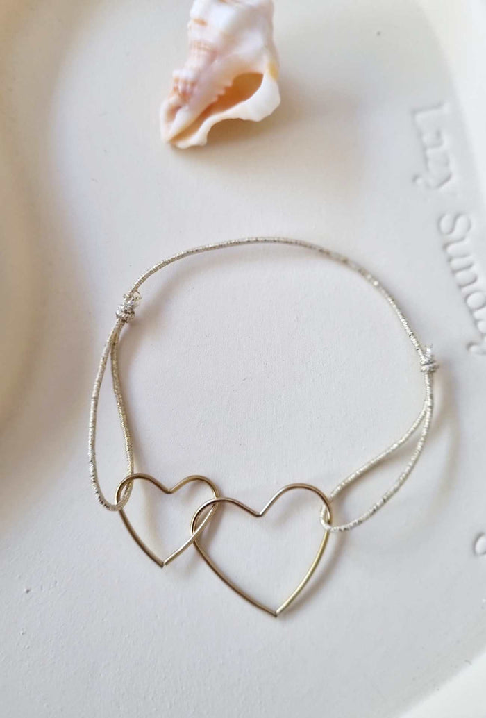 Bracelet LOVE to LOVE dorée