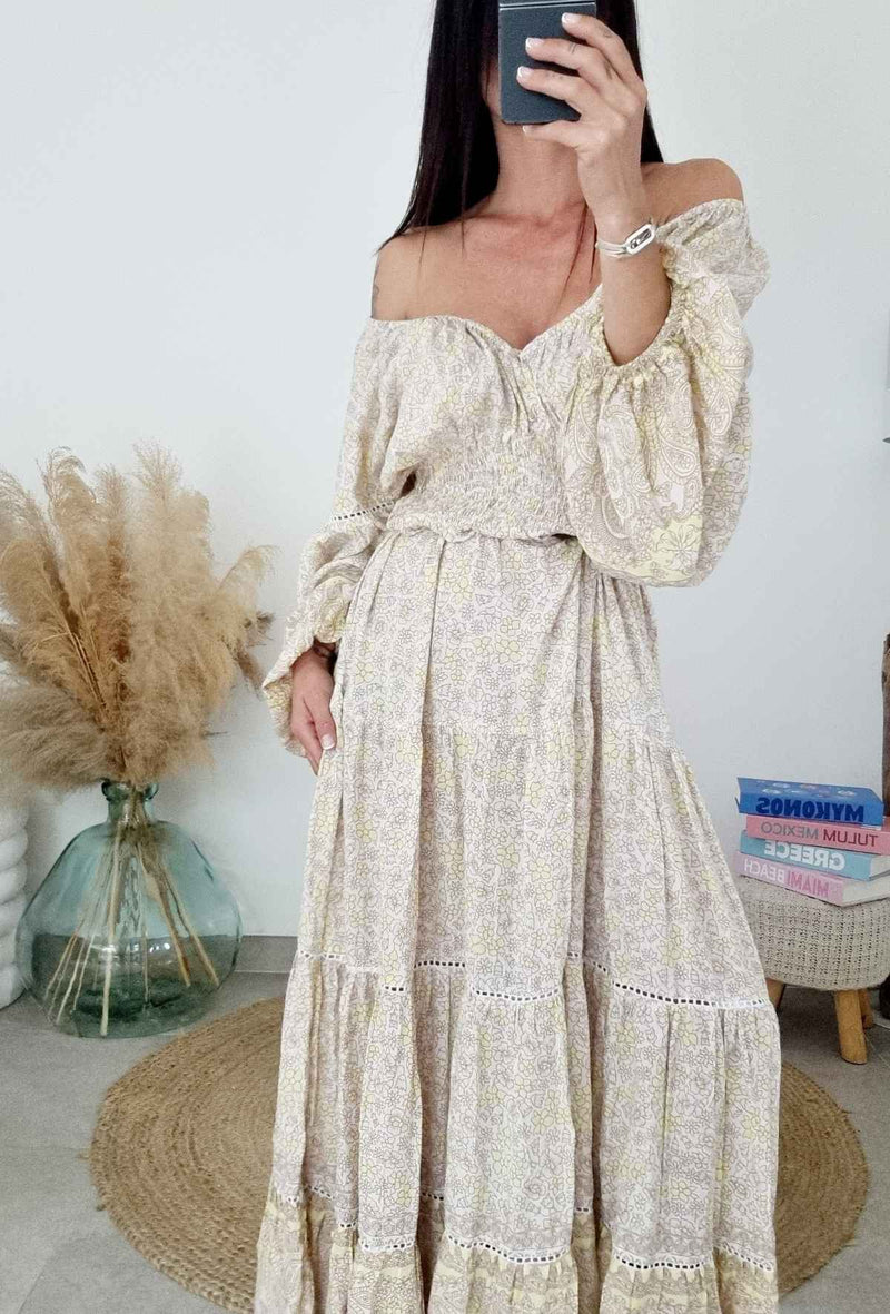 Robe - AZALEE - Jaune