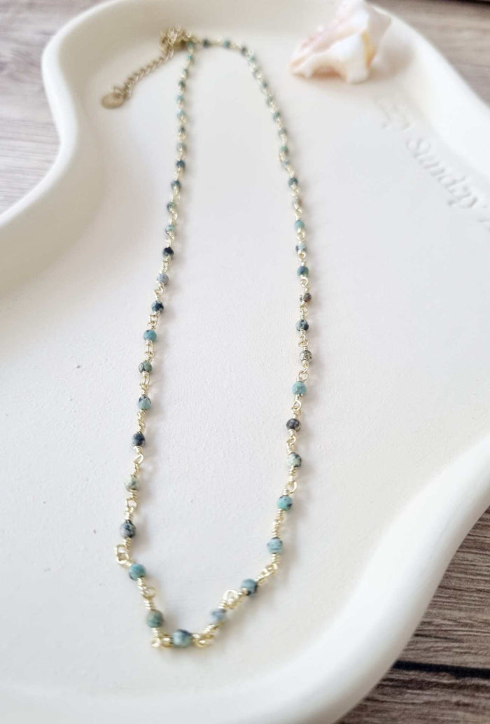 Collier LILI vert