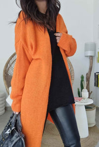 Gilet long manches longues étoile - elo (orange)
