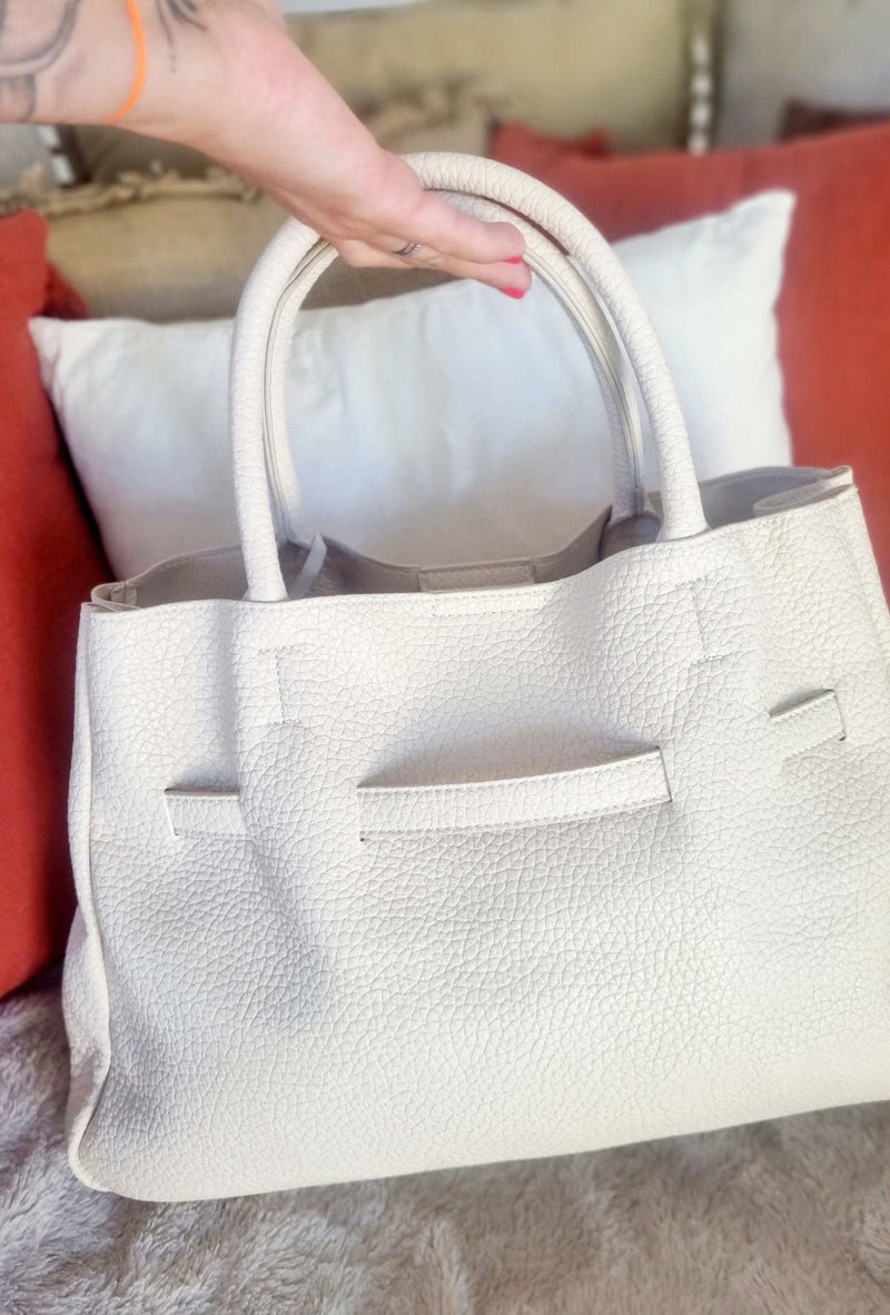 Sac CLAUDINE Blanc cassé