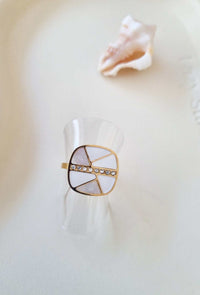 Bague NALA Blanc