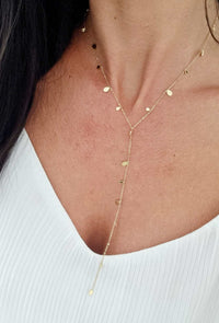 Collier long NINA dorée