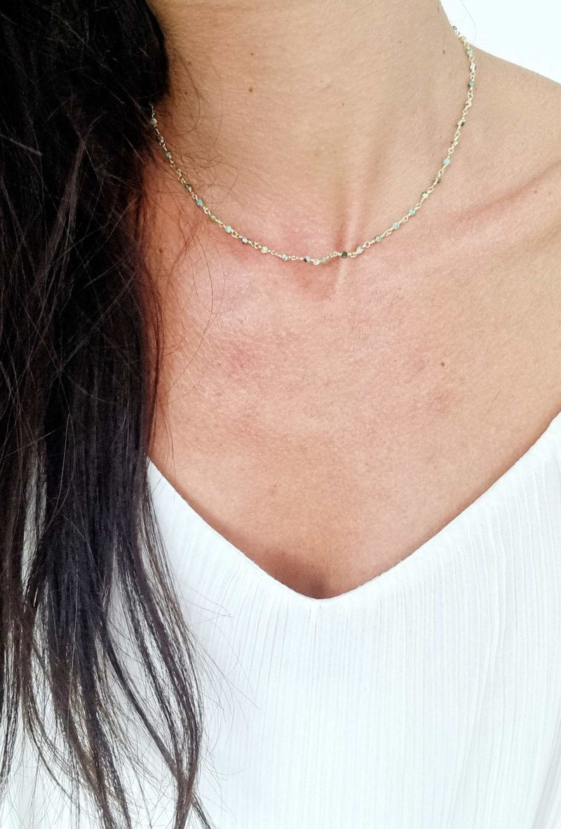 Collier LILI vert
