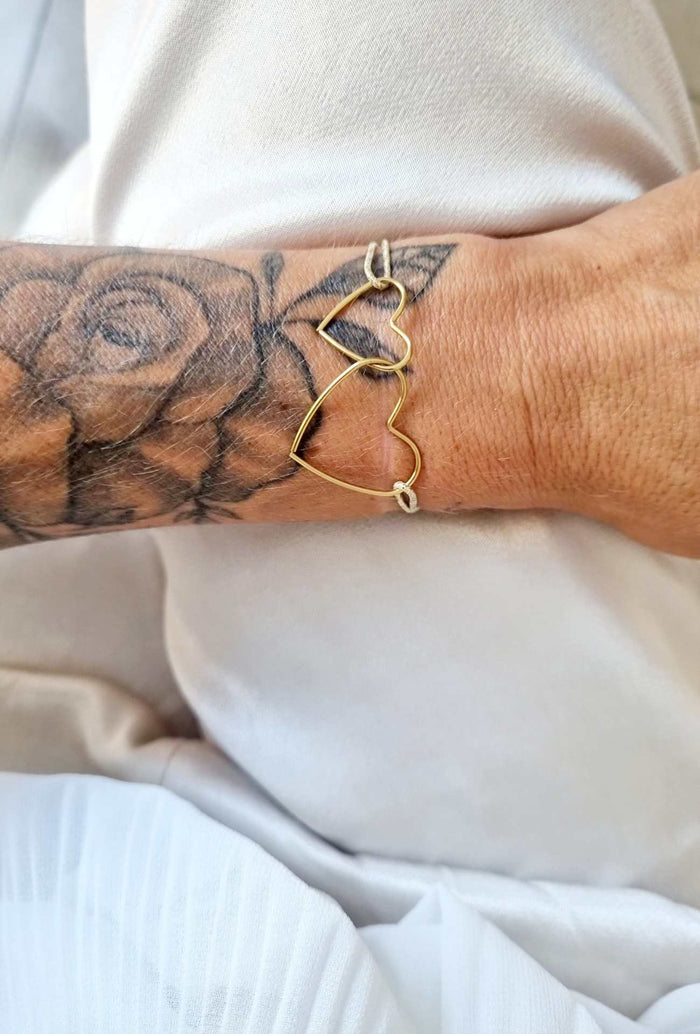 Bracelet LOVE to LOVE dorée