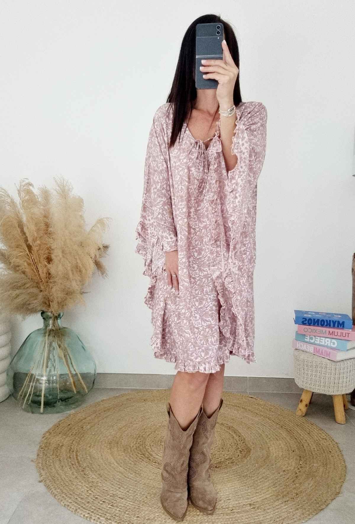 Robe DANY rose