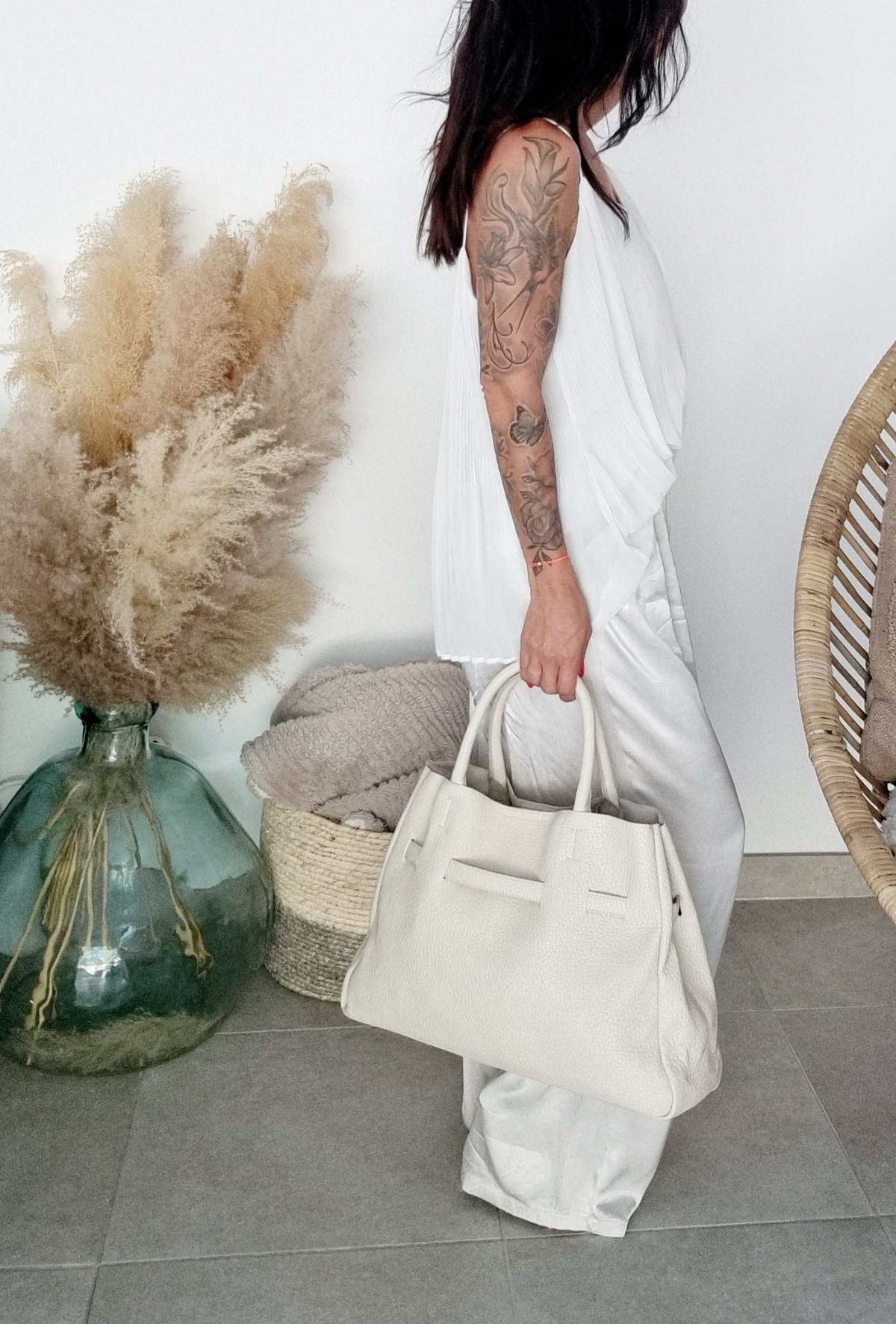 Sac CLAUDINE Blanc cassé