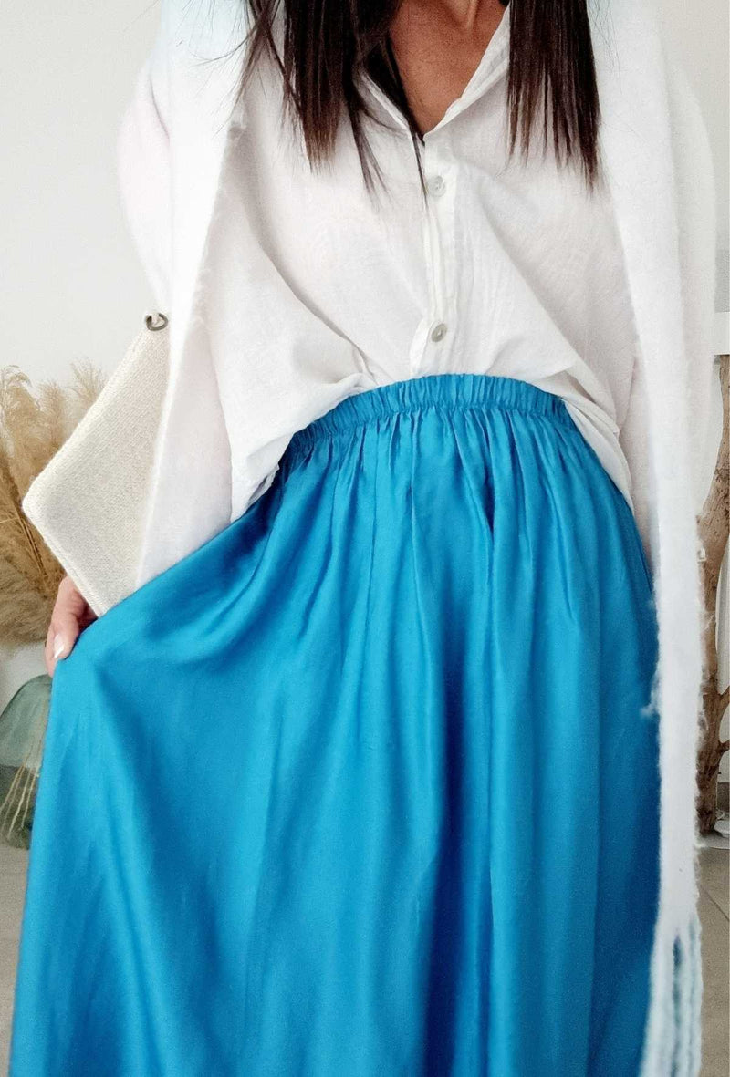Jupe BAYA bleu