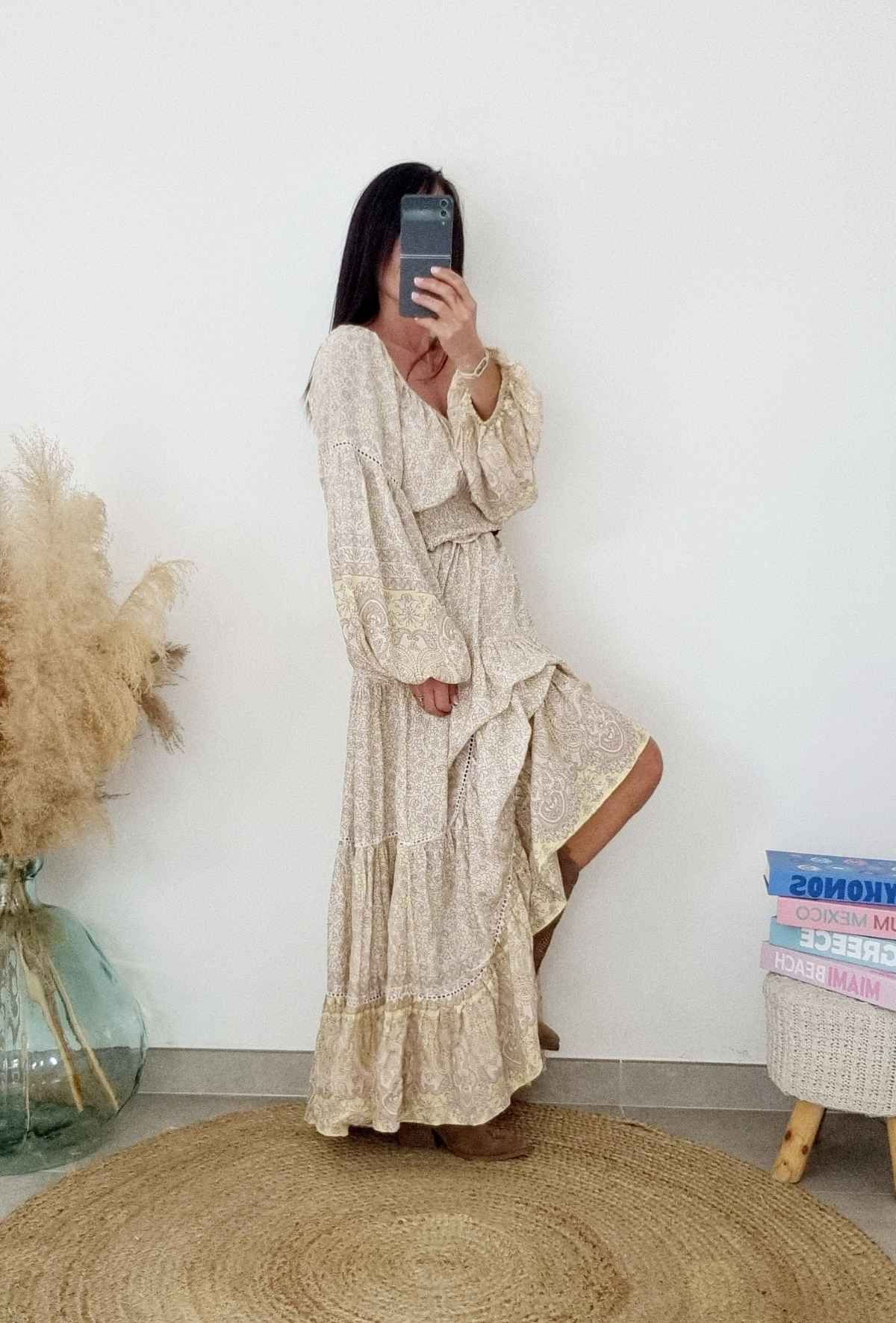 Robe - AZALEE - Jaune