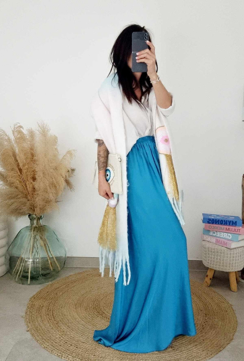 Jupe BAYA bleu