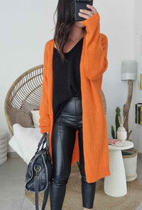 Gilet long manches longues étoile - elo (orange)