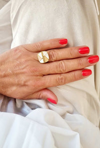 Bague NALA Beige
