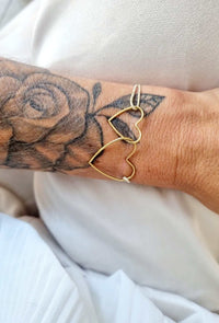 Bracelet LOVE to LOVE dorée