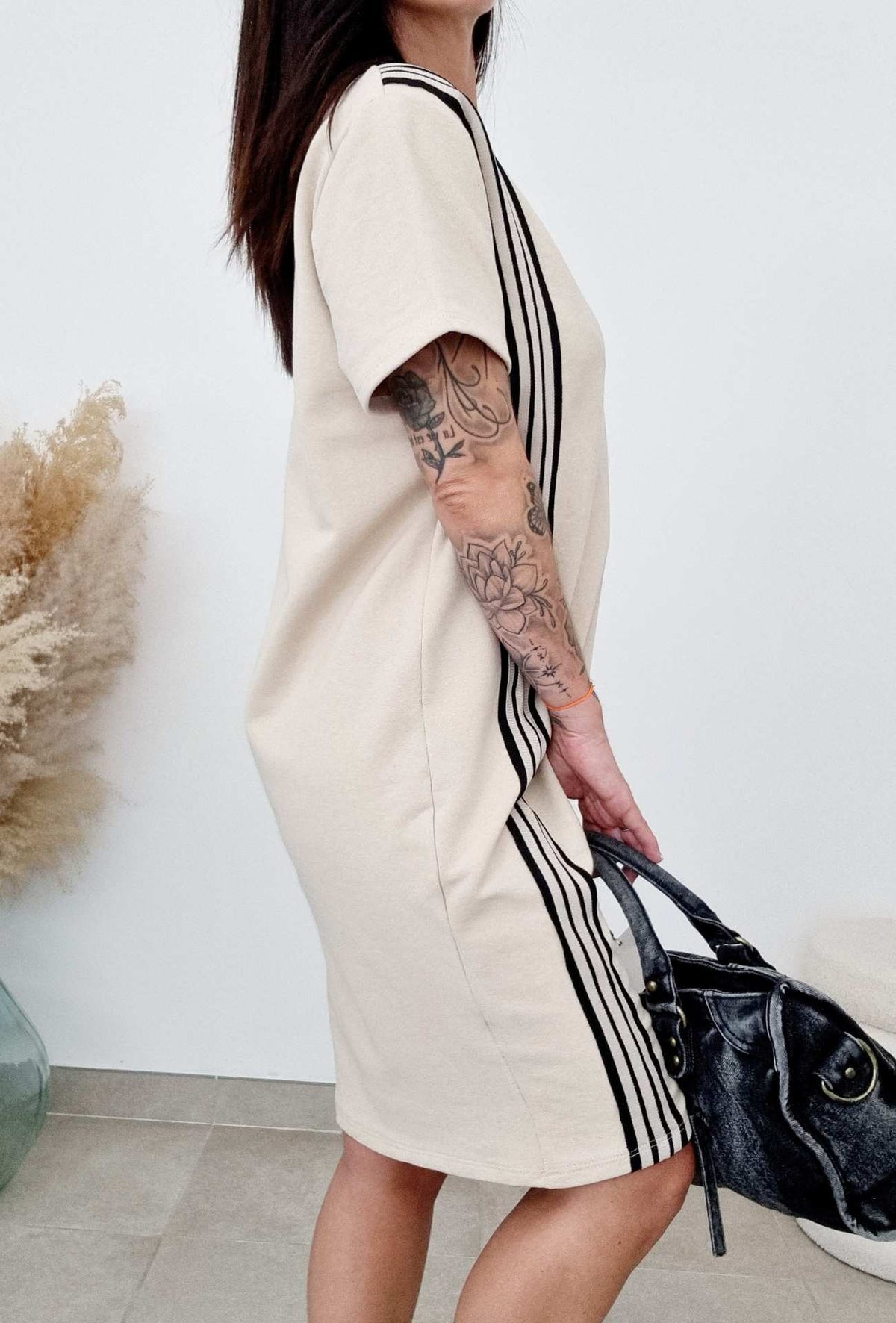 Robe pull MARIA Beige