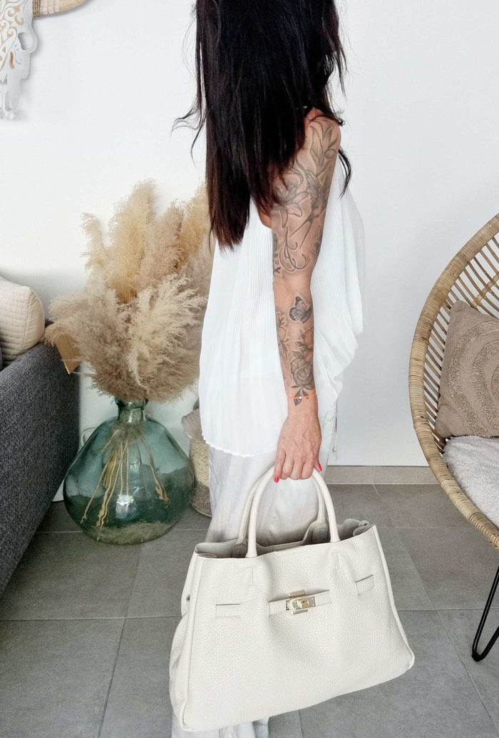 Sac CLAUDINE Blanc cassé