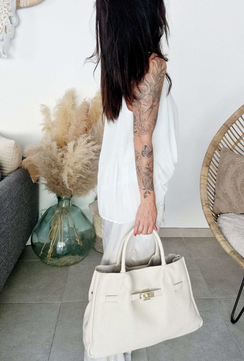 Sac CLAUDINE Blanc cassé
