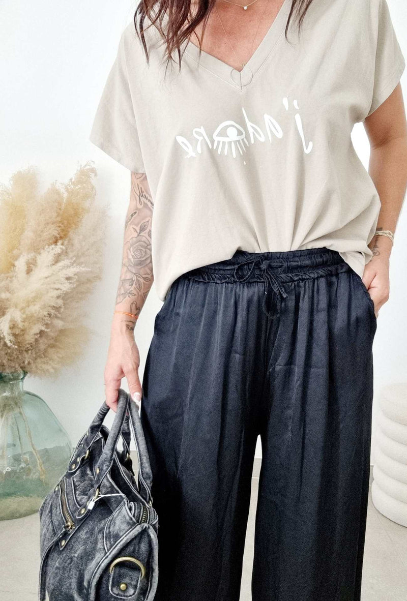 Sac jeans noir EMILIE