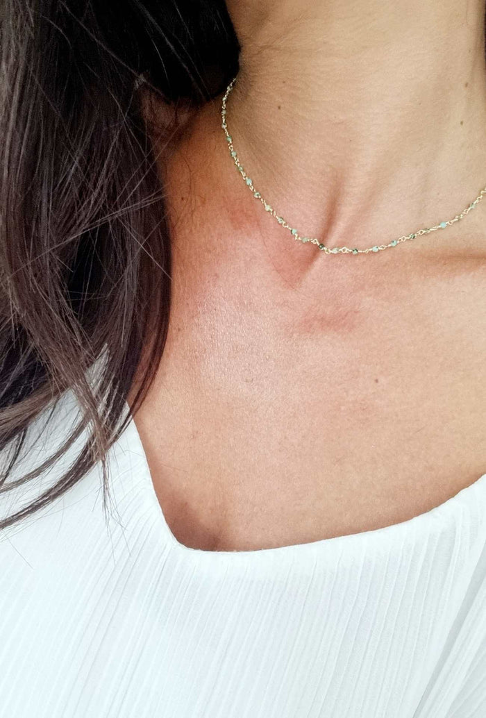 Collier LILI vert