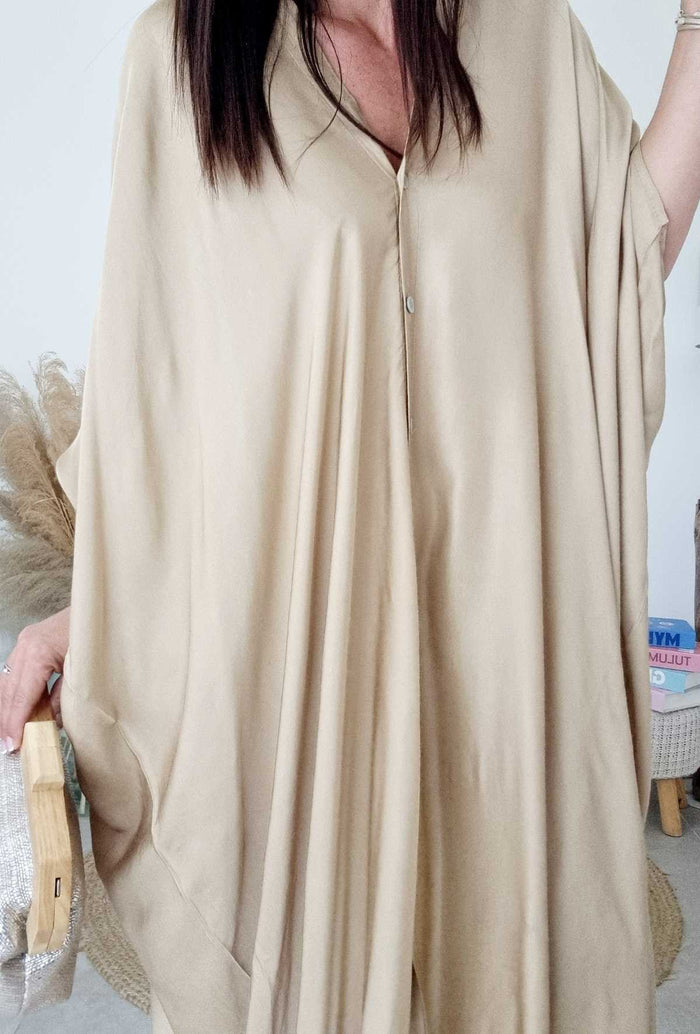 Robe Caftan - SOPHIA - Dorée