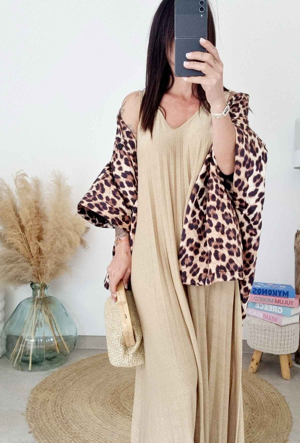 Manteau Oversize MAE Léopard