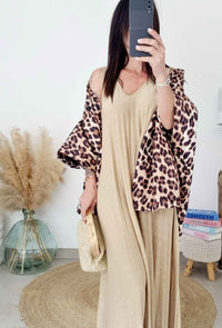 Manteau Oversize MAE Léopard