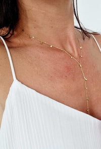 Collier long NINA dorée