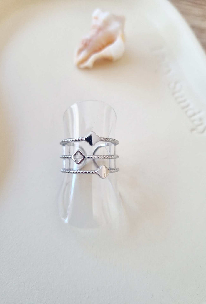 Bague LOLA argentée
