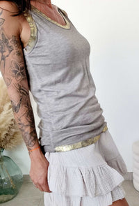 Débardeur DEVA Taupe