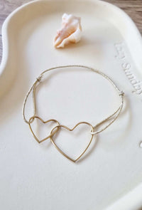 Bracelet LOVE to LOVE dorée