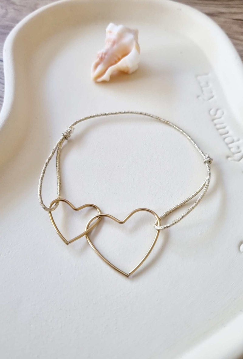 Bracelet LOVE to LOVE dorée