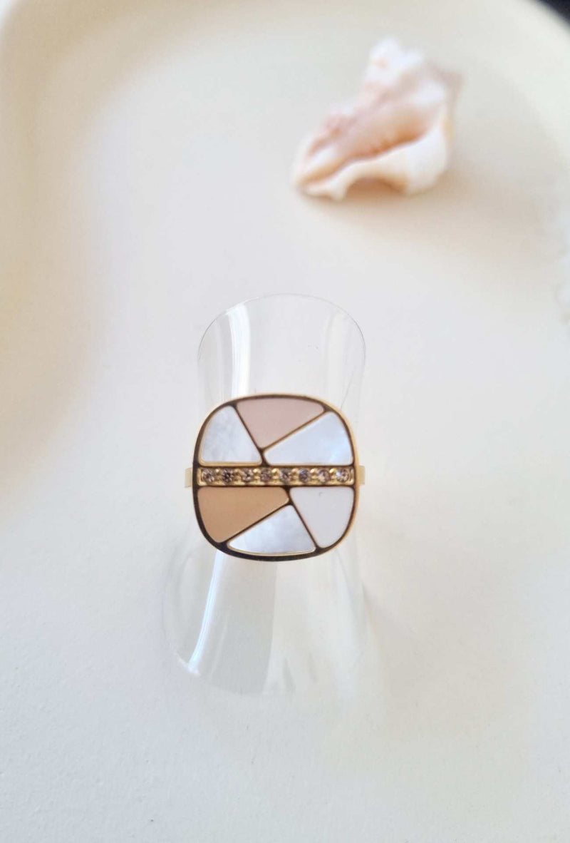 Bague NALA Beige